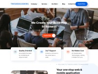 Desktop screenshot for theoddcoders.com