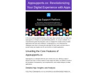 Desktop screenshot for appsupports.vercel.app