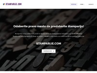 Desktop screenshot for stamparije.com