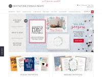 Desktop screenshot for invitationconsultants.com