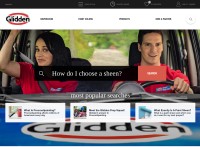 Desktop screenshot for glidden.com
