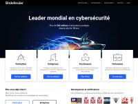Desktop screenshot for bitdefender.com