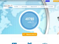 Desktop screenshot for recrut.com