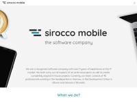 Desktop screenshot for siroccomobile.com