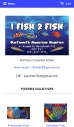 How 1fish2fishdartmouth.com looks like on a mobile device such as an iPhone.