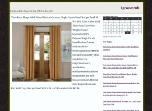 How 1grosseteub.info looks like on a tablet such as an iPad.