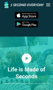 How 1se.life looks like on a mobile device such as an iPhone.