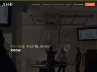 Desktop screenshot for adherecreative.com