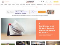 Desktop screenshot for dossierfamilial.com