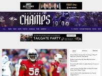 Desktop screenshot for baltimoreravens.com