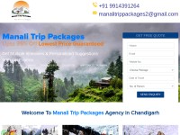Desktop screenshot for manalitrippackages.com