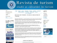 Screenshot of revistadeturism.ro