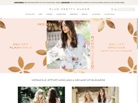 Desktop screenshot for plumprettysugar.com