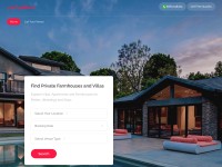 Desktop screenshot for partyvillas.in