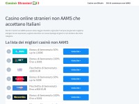 Desktop screenshot for onlinecasinostranieri.com