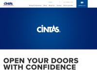 Desktop screenshot for cintas.com