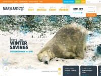Desktop screenshot for marylandzoo.org