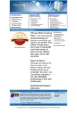 How 20m.com looks like on a mobile device such as an iPhone.