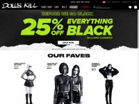 Desktop screenshot for dollskill.com
