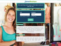 Desktop screenshot for careerboutique.com