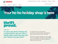 Desktop screenshot for savers.com