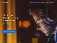 Desktop screenshot for qobuz.com