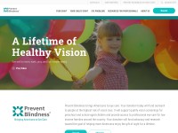 Desktop screenshot for preventblindness.org