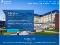 Desktop screenshot for sau.edu