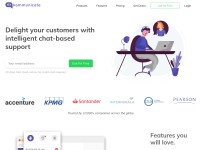 Desktop screenshot for kommunicate.io