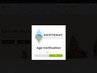 Desktop screenshot for kootenaybotanicals.com