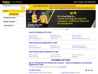 Desktop screenshot for bigiron.com