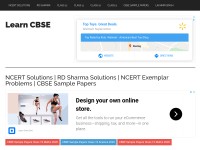 Desktop screenshot for learncbse.in