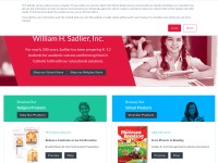 Desktop screenshot for sadlier.com