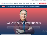 Desktop screenshot for aanp.org