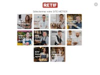 Desktop screenshot for retif.eu