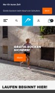 How 21run.com looks like on a mobile device such as an iPhone.