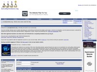 Desktop screenshot for linuxquestions.org