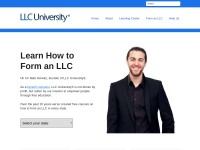 Desktop screenshot for llcuniversity.com