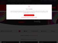 Desktop screenshot for virginmedia.com