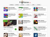 Desktop screenshot for freegames.org