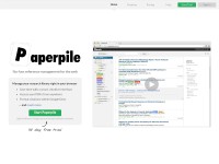 Desktop screenshot for paperpile.com