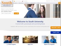 Desktop screenshot for southuniversity.edu