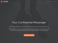 Desktop screenshot for getconfide.com