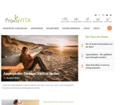 Desktop screenshot for praxisvita.de