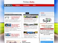 Desktop screenshot for fiches-auto.fr