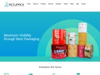 Desktop screenshot for accupackindia.com