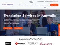 Screenshot of oztranslationservices.com.au