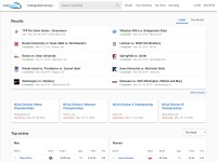 Desktop screenshot for collegeswimming.com