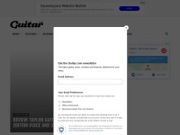 Desktop screenshot for guitar.com