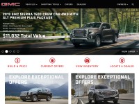 Desktop screenshot for gmc.com